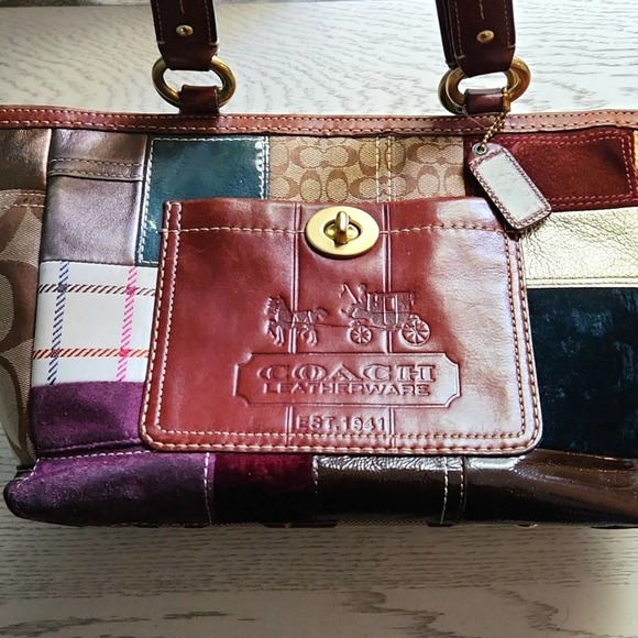 Coach Handbags - Coach Patchwork Bag Limited Edition